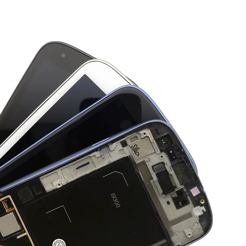 Для SAMSUNG Galaxy S3 дисплей i9300 с рамкой ободок кодирующий преобразователь сенсорного