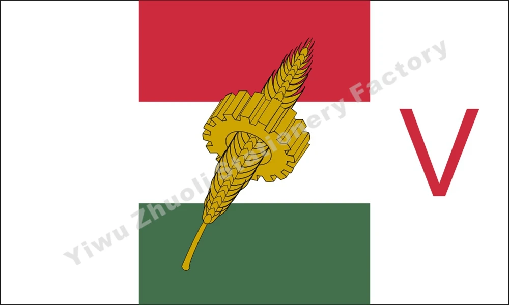 

Hungary Party National Unity Flag 144X96cm (5x3FT) 120g 100D Polyester Double Stitched High Quality Banner Free Shipping