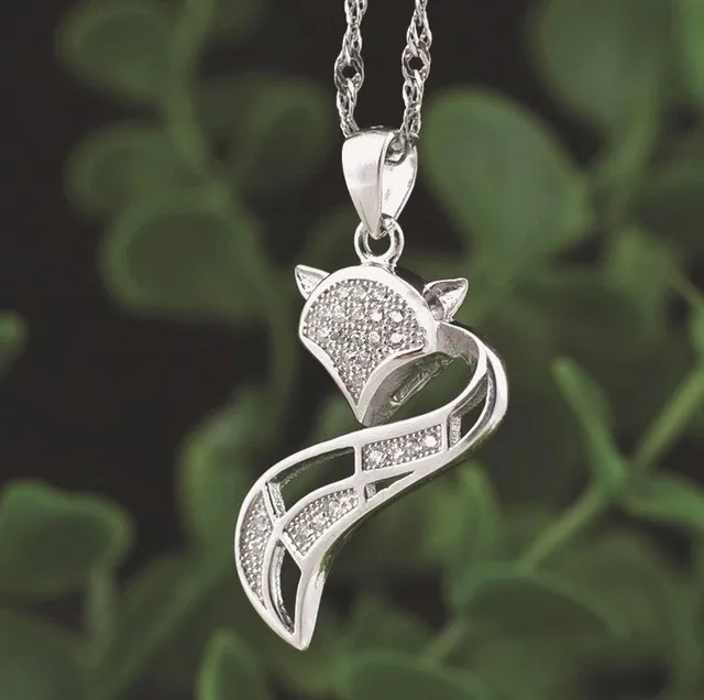 Подвески из стерлингового серебра S925 пробы с девятью хвостами Очаровательные