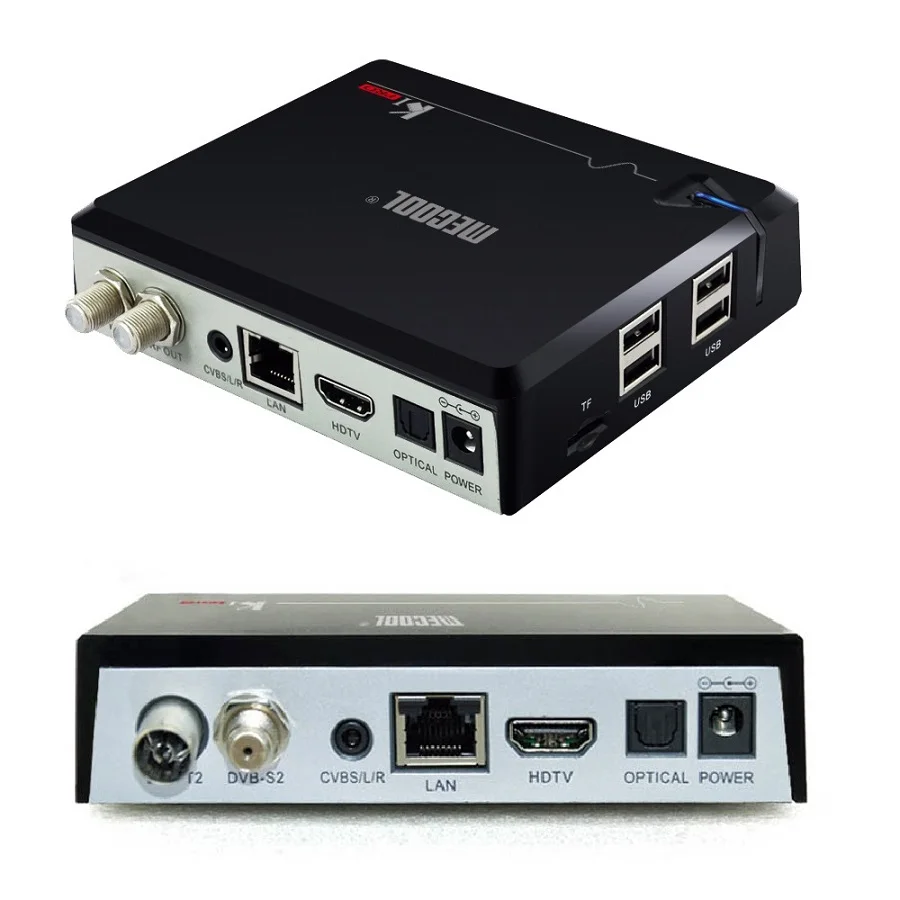 KI PRO Amlogic S905D Android 7,1 Гибридный ТВ-приставка DVB-T2/S2/C четырехъядерный 64 бит 2G 16G K1 PRO ТВ-приставка поддержка cline NEWCAMD