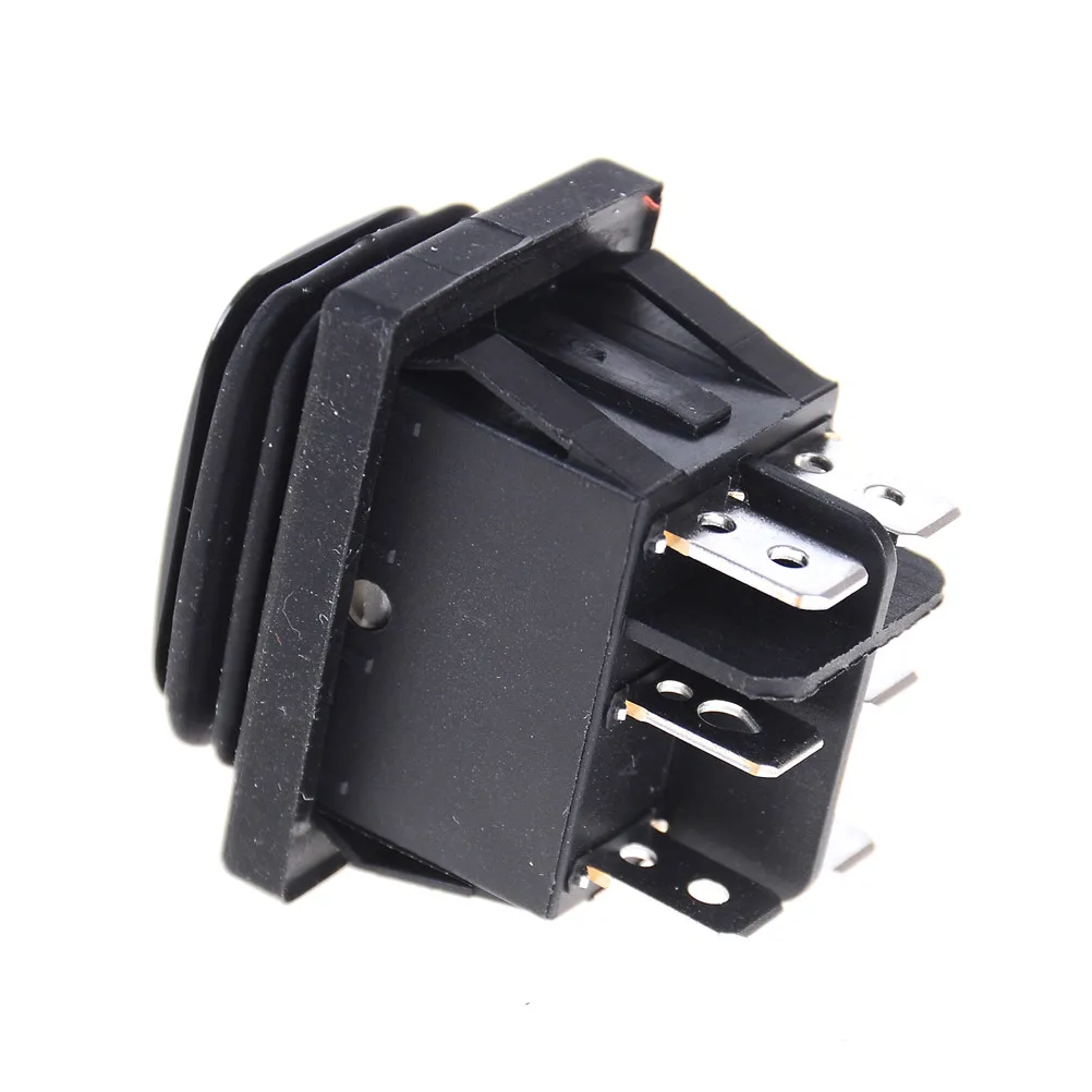 1 шт. новый черный 12 В 6Pin DPDT клавишный переключатель Водонепроницаемый