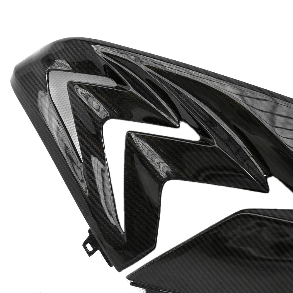 Углеродное волокно мотоцикл полный обтекатель наборы боковая панель