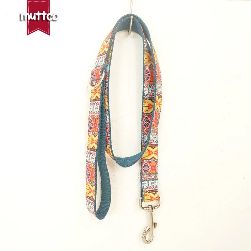 Галстук-бабочка MUTTCO ручной работы в богемном этническом стиле 5 размеров UDC050 | Дом