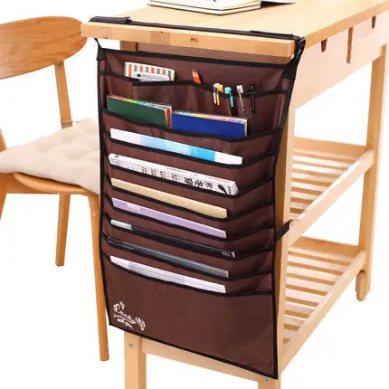 

Students Desk Book Bag Hanging Multifunctional Adjustable Bag Book Learning Book Large Capacity Family Folder Bag Free Shipping