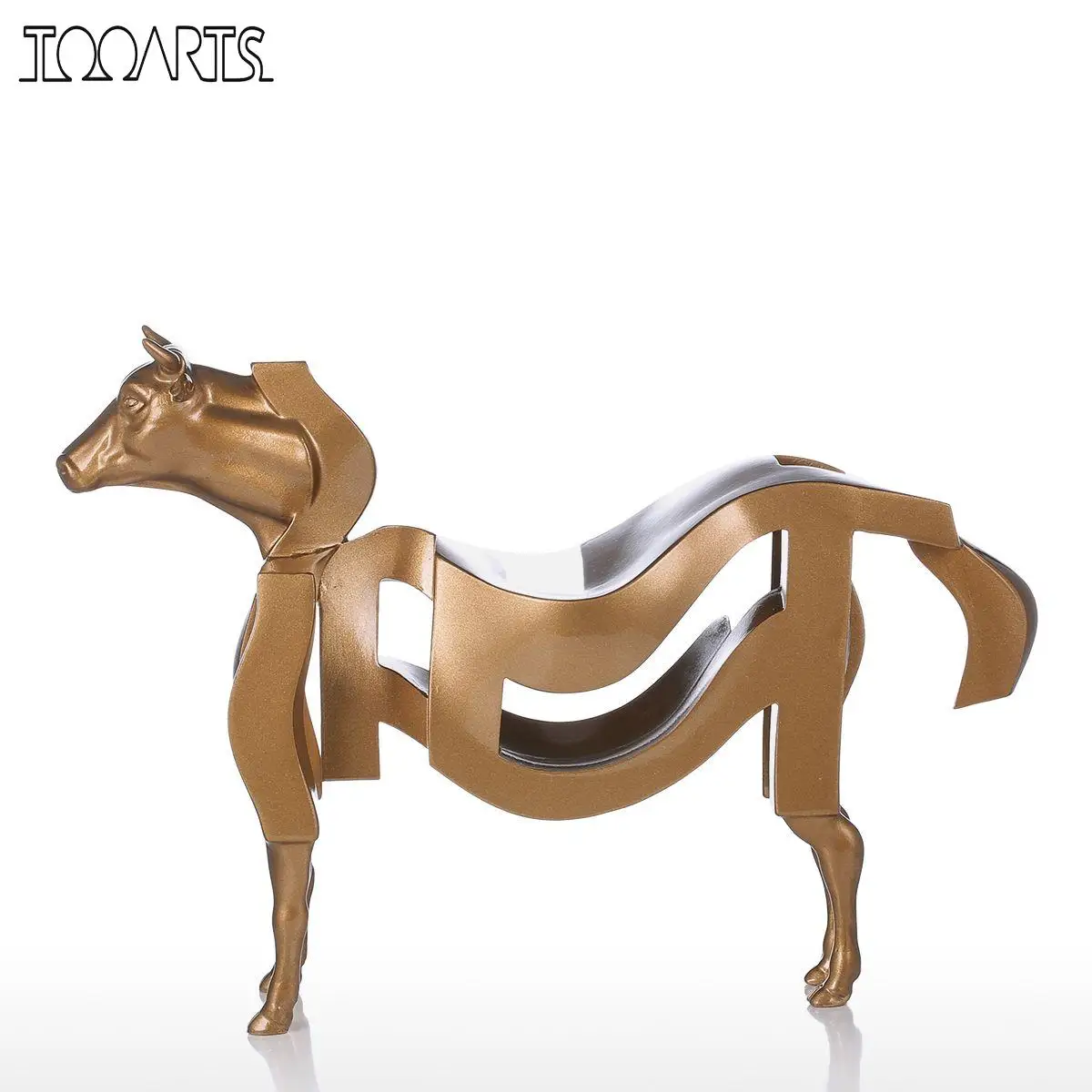 Tooarts Tomfeel абстрацизм крупный рогатого скота полимерная скульптура домашний Декор