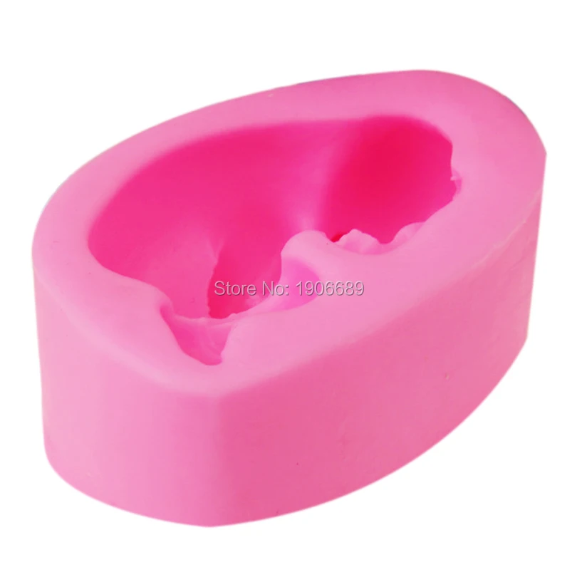 F1049 1 предмет) для маленьких девочек в форме свечи формы мыла прессформы Кухня
