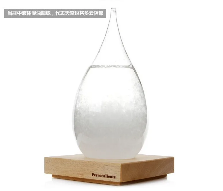 1 шт. новая стеклянная мини бутылка для прогноза погоды стильное украшение дома и