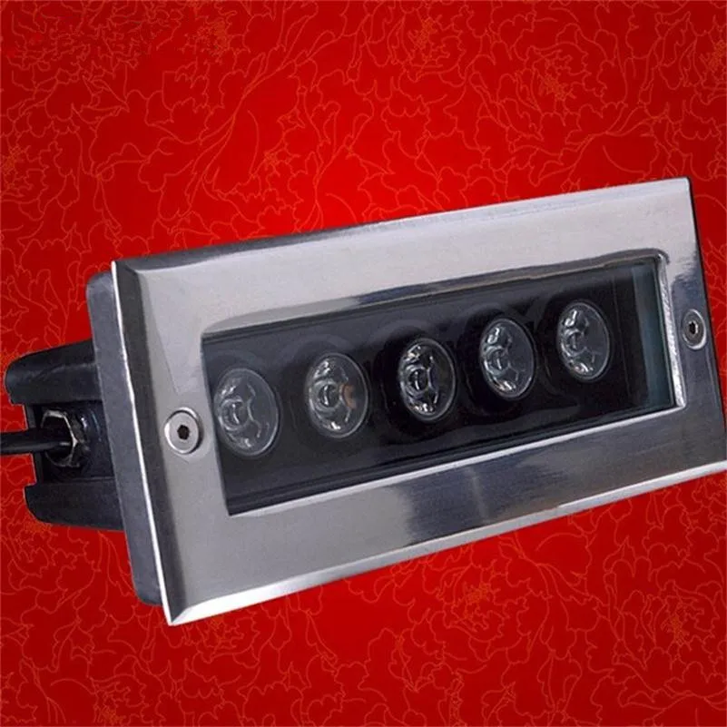 Светодиодный подземный светильник 5 Вт Нержавеющая сталь Focos светодиодный Empotrables