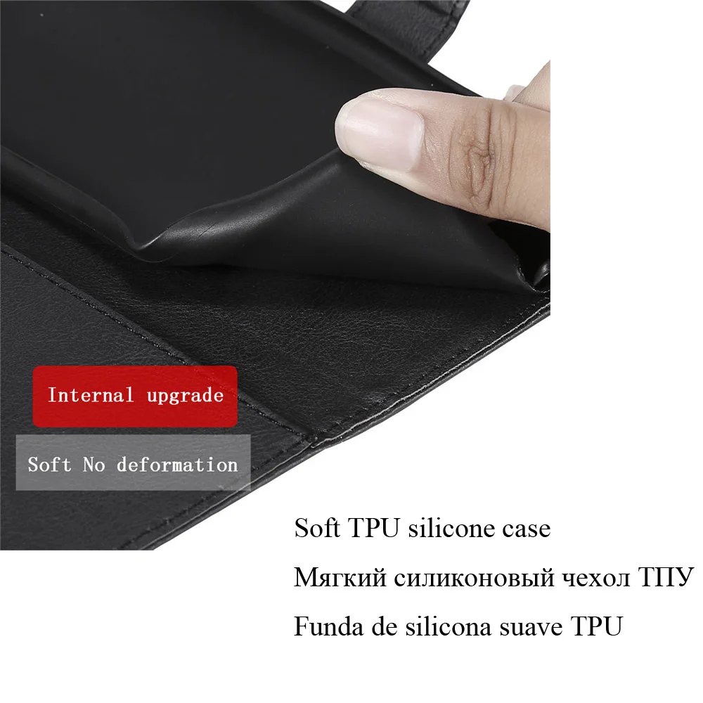 Чехлы С Откидывающейся Крышкой в виде записной книжки для Samsung Galaxy J6 плюс 2018 из