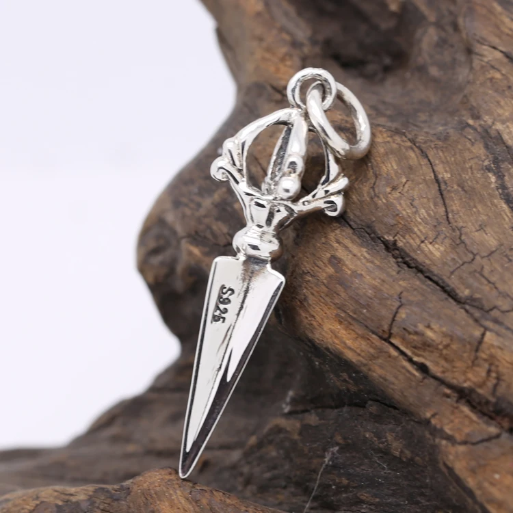 Подвеска из серебра 925 пробы в тибетском стиле|amulet pendant|amulet silverpendant vial |