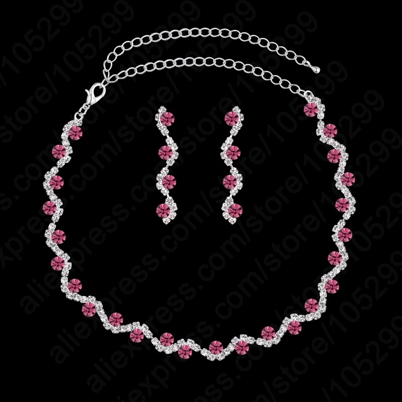 Женская обувь высокого качества комплект ювелирных изделий Serling Серебряное