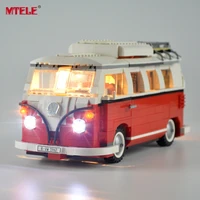 mtele diy led light up kit for 10220 t1 camper van compatible with 21001
