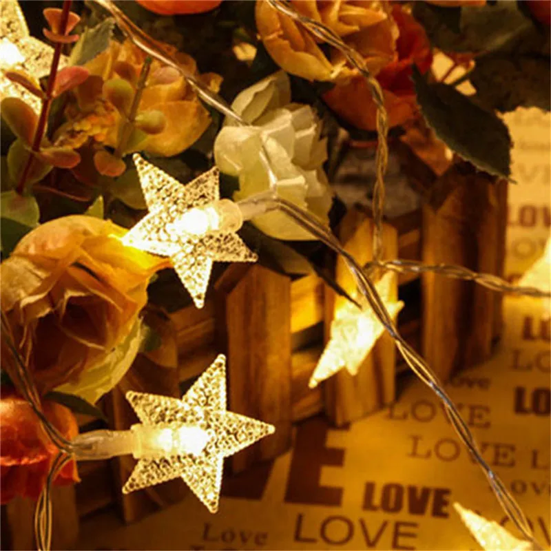 Новейшая наружная светодиодная гирлянда 3 м 20 светодиодов медная проволока с