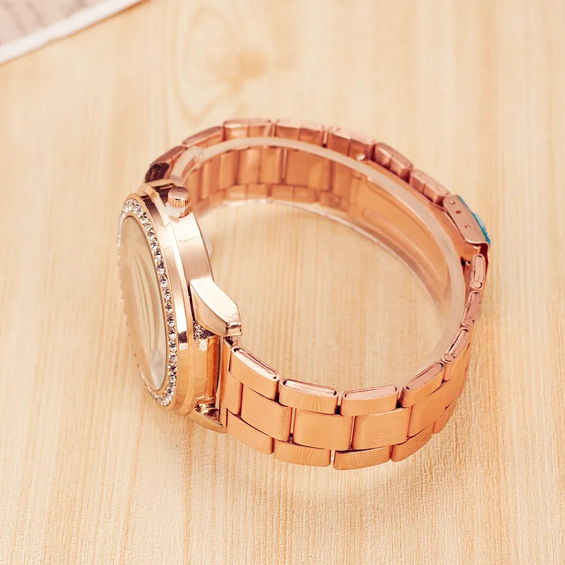 Новая мода часы Женское платье наручные кварцевые зерна леопарда топ роскошные с