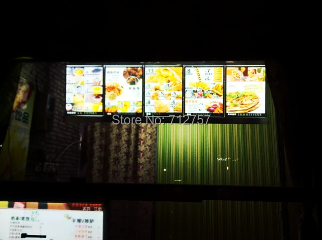 СВЕТОДИОДНЫЕ дисплеи для панелей меню ресторанов фаст фуда|menu outdoor|menu display boardmenu