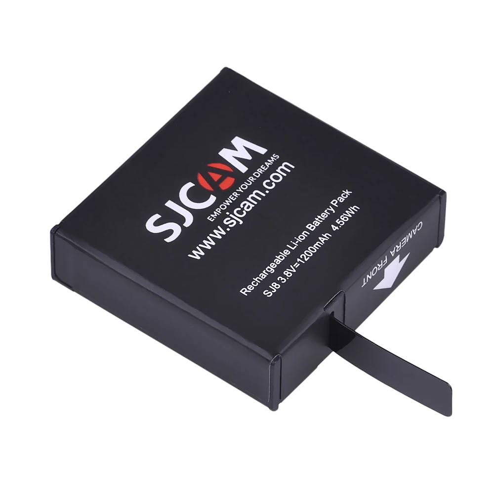 4 шт. Оригинальная батарея SJCAM SJ8 1200 мАч аккумуляторная для Pro/SJ8 Plus/SJ8 Air Аксессуары