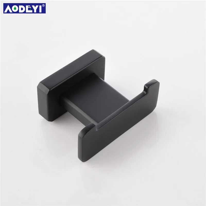 Черная Вешалка из нержавеющей стали 304 с гальваническим покрытием крючок для