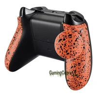 extremerate textured orange back panels non slip side rails replacement parts for xbox one x one s controller