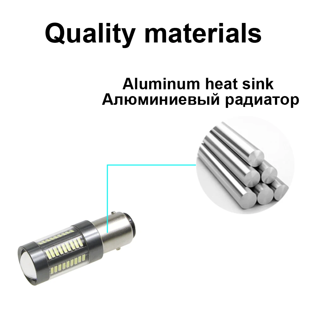 KEIN 2 шт. супер яркий P21/5W светодиодные лампы красный 1157 bay15d Авто тормоз Фары