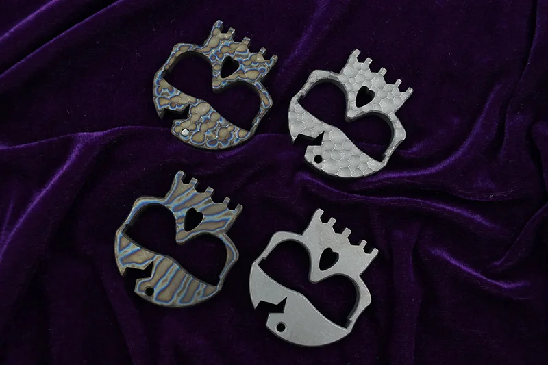 LEMIFSHE очки обезьяны на заказ TC4 титановые карманные инструменты для кемпинга