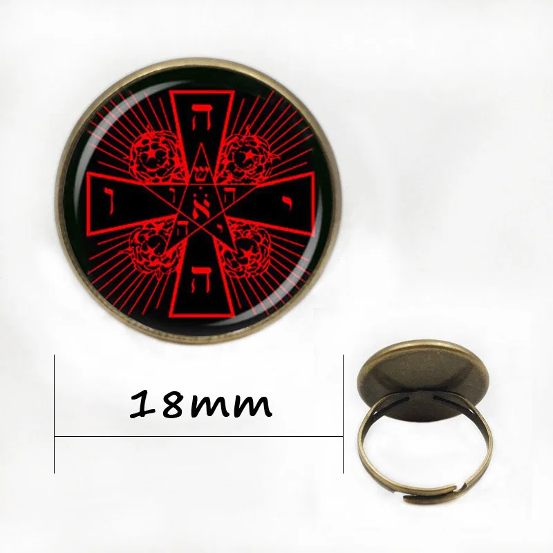 Модные ювелирные изделия подвеска розового креста волшебное герметичное