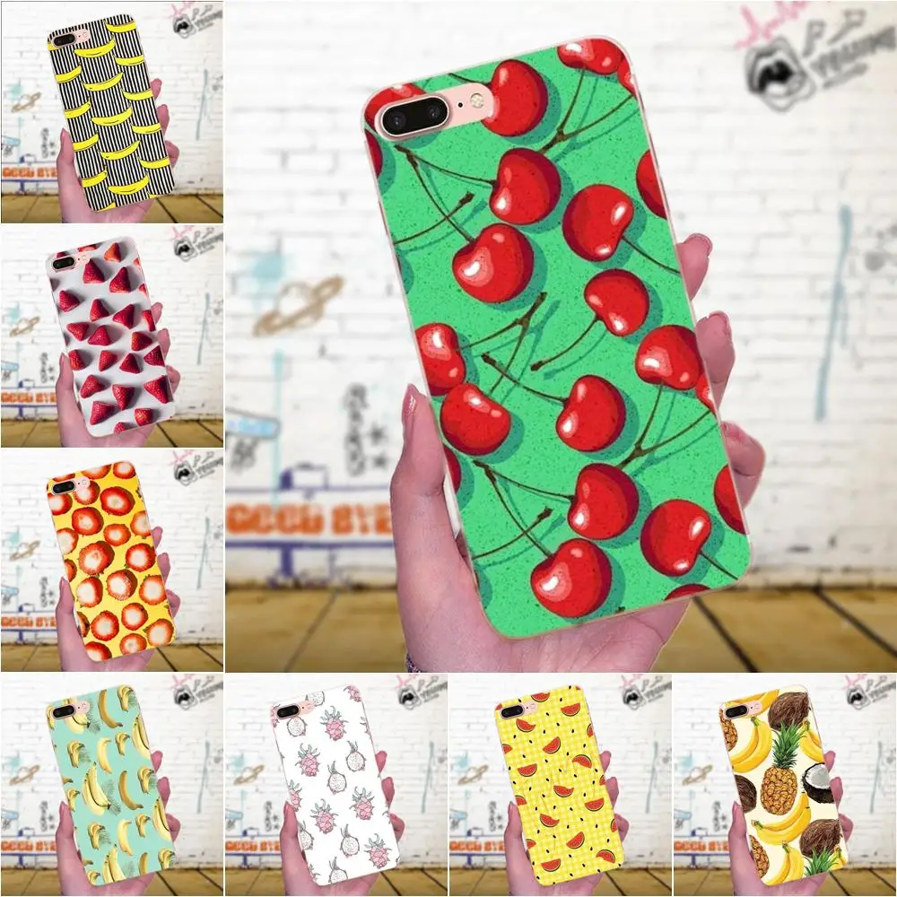 Фрукты Банан Арбуз Лимон ТПУ сотовый телефон для Huawei Mate 7 8 9 10 20 P8 P9 P10 P20 P30 Lite Plus Pro