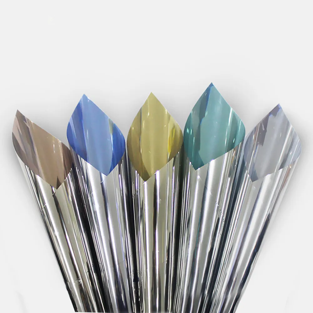 SUNICE Солнечная Тонировочная оконная пленка наклейки красочная УФ отражательная