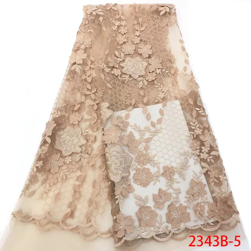 Best Selling Nigerian Tulle Lace Fabrics 2019 Red Embroidered French Mesh For Wedding Dress L2343B-2 | Дом и сад