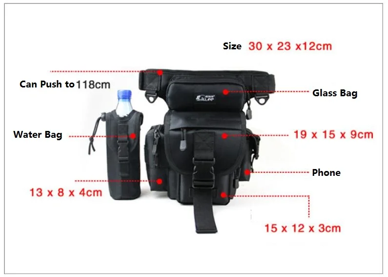 Посылка для рыбалки многофункциональная водонепроницаемая сумка на плечо