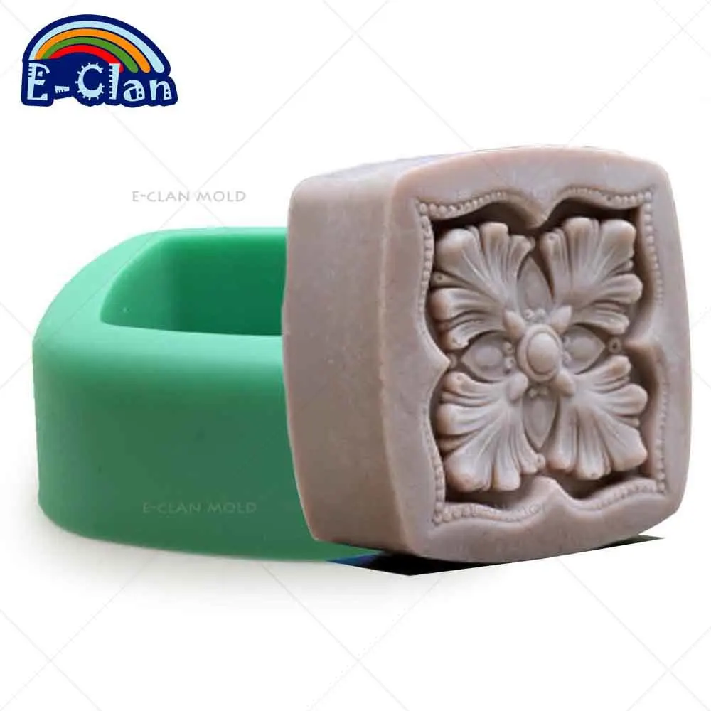 DIY силиконовая форма для мыла создание цветов лист Торт Мыло Форма соль скульптура воробья формы кухонные принадлежности для выпечки ES0481HM