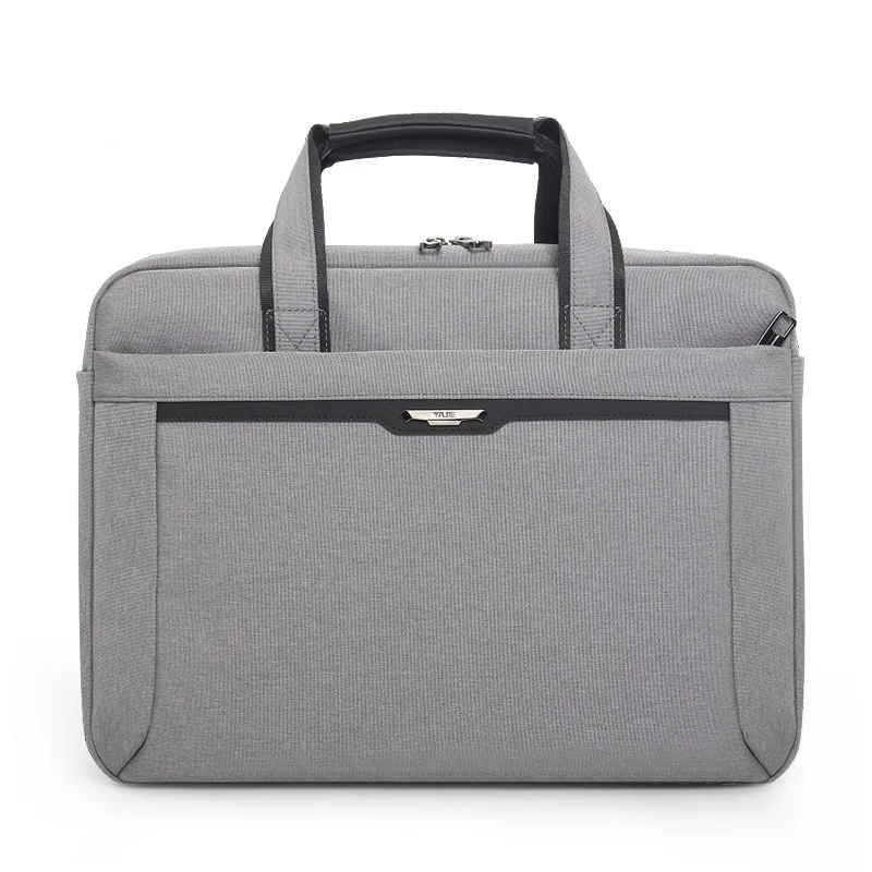 

1827A New Fashion Large Capacity Leisure Computer Bag Youth Simple Handbag Waterproof Single Shoulder Bag Male Briefcase