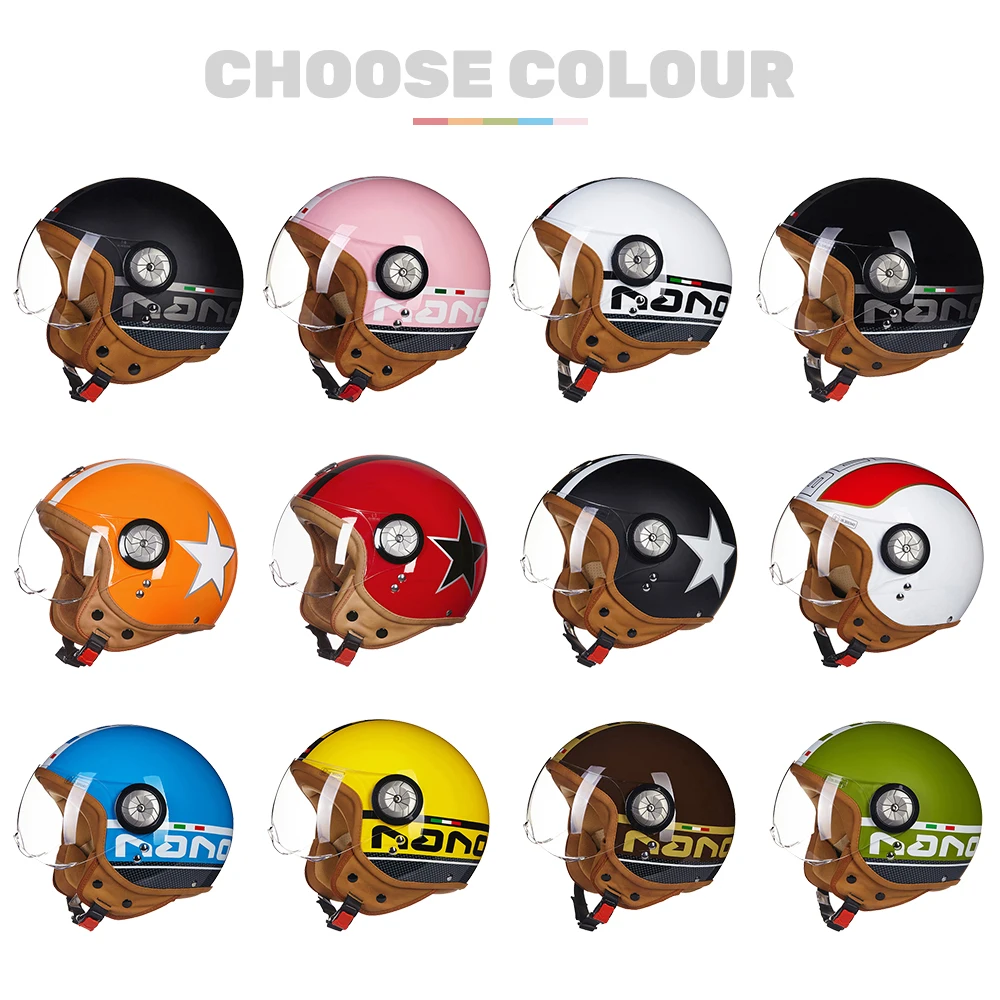 BEON новый ретро мотоциклетный шлем дышащий комфортный кафе гонщик Чоппер для