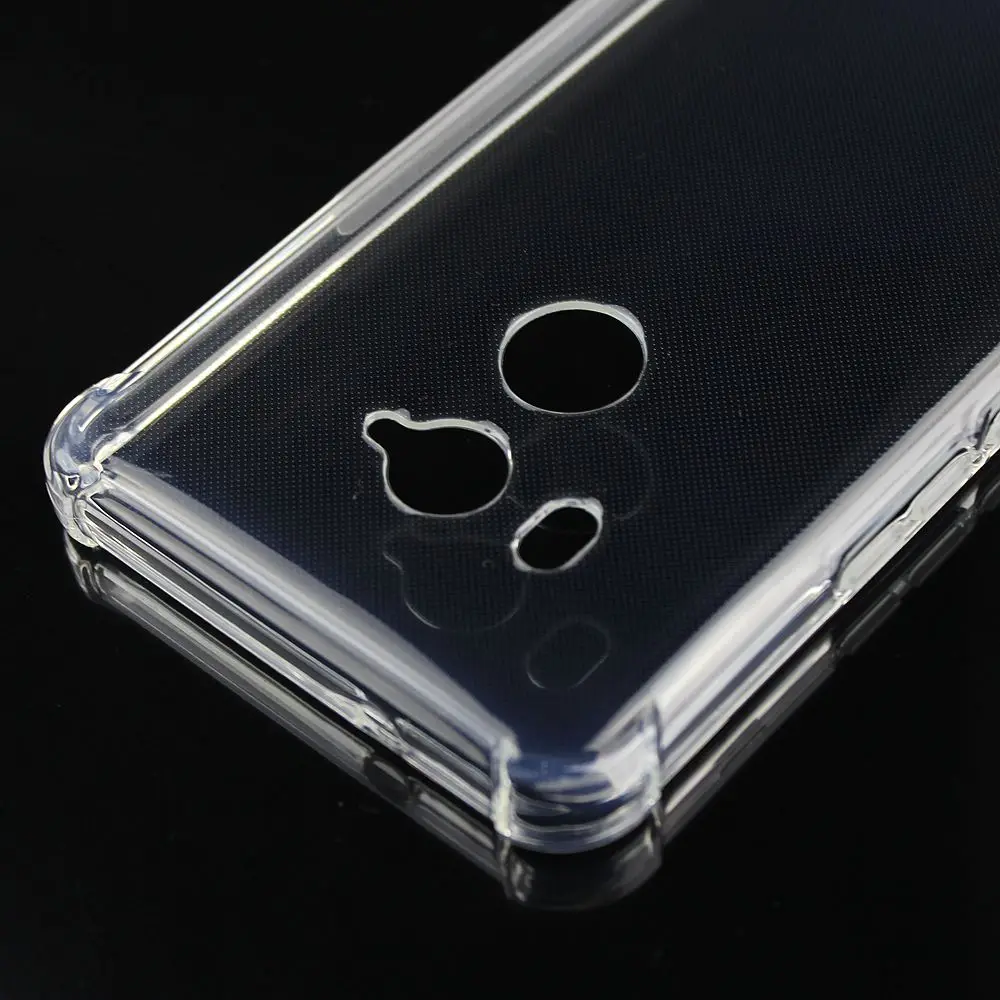 Гибкая ТПУ Силиконовая резина Прозрачный чехол для HTC U Ultra/Ocean
