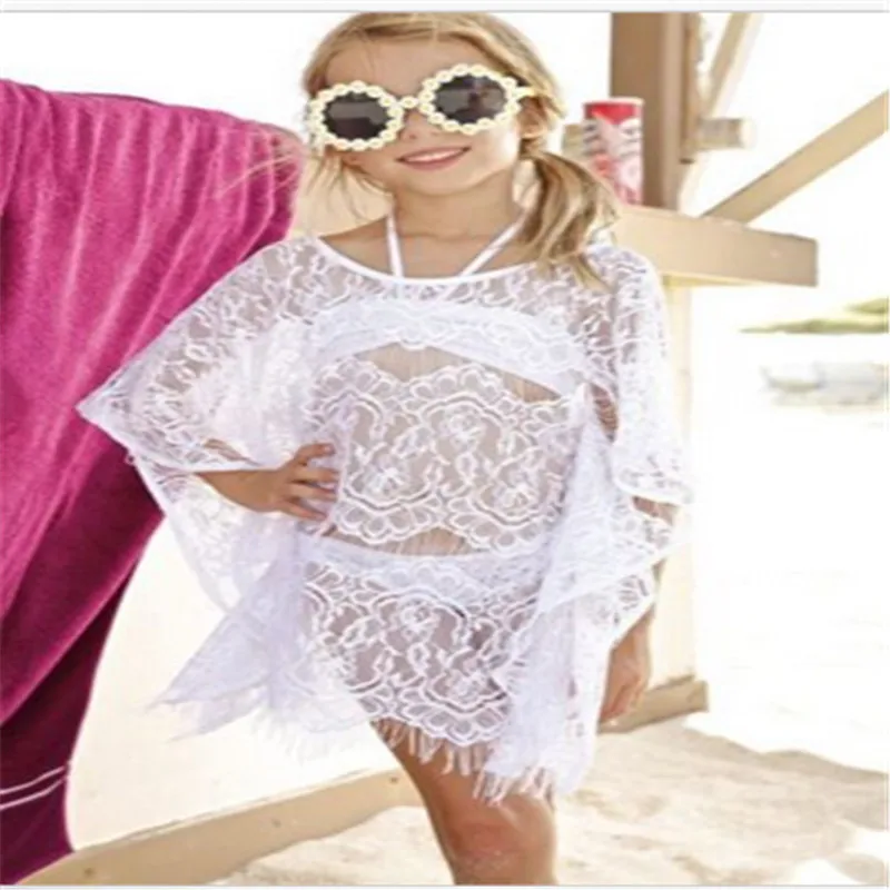 Новинка 2017 детская одежда купальники для девочек Раздельный купальник с