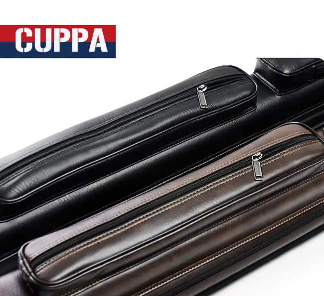 Cuppa Новое поступление 6 отверстий бассейн Кии Чехол черный коричневый цвет профессиональный высокое качество чехол s бильярдные аксессуары Китай