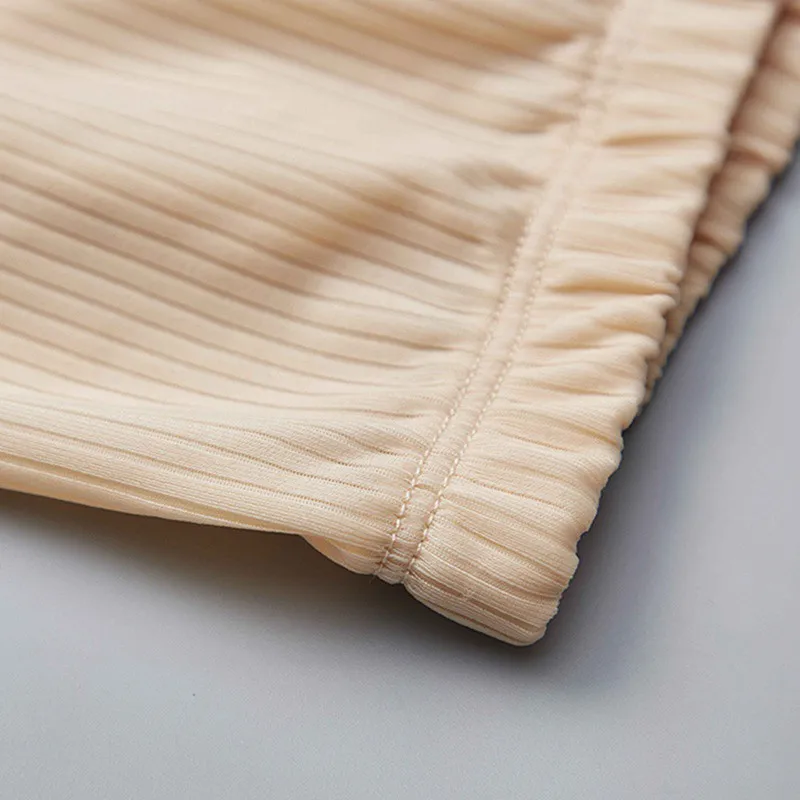 Women Solid Color Elastic Comfy Soft Female Hot Pants Plus Size Seamless Under Safety Shorts Short Tights New Underwear Femme | Женская