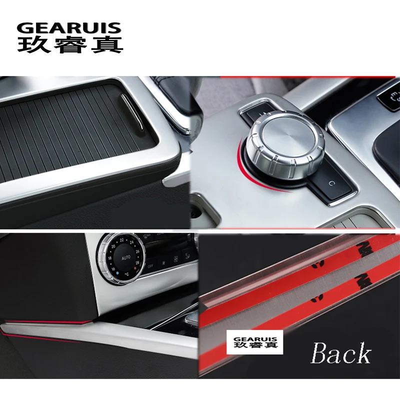 Декоративная панель переключения передач из нержавеющей стали Накладка для