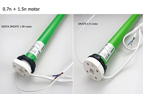 0.7n with 1.5n motor Dooya трубчатый двигатель DM25TE 0.7n 1.5n работает с wifi Alexa 433MHZ 100 V-240 V подходит для 38 мм Электрический моторизованный рольставни - Цвет: 0.7n with 1.5n motor
