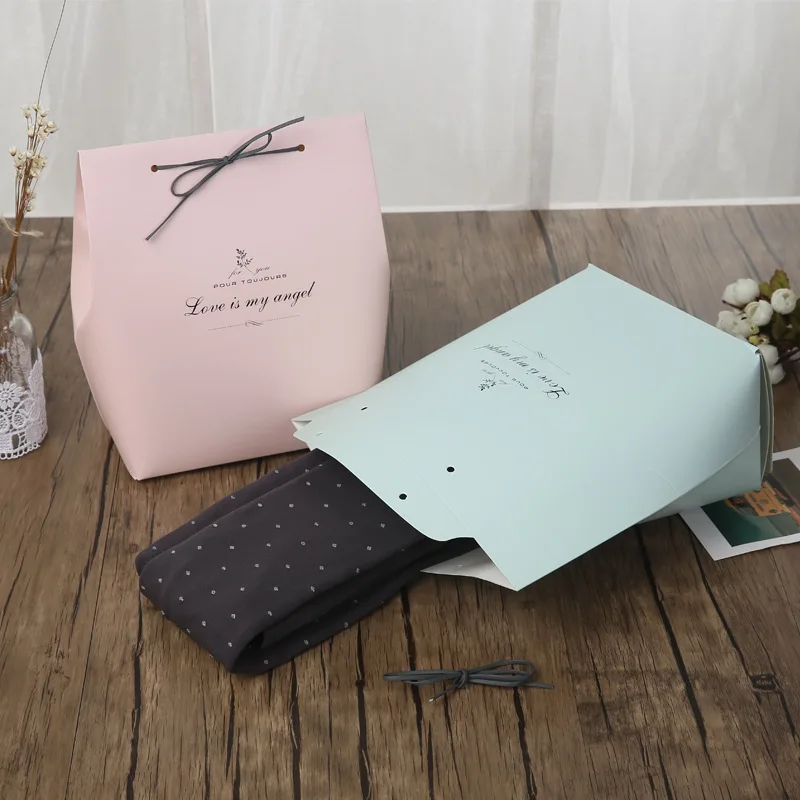 5 шт большой бумажный мешок для упаковки ткани Ремесло Бумажная Подарочная