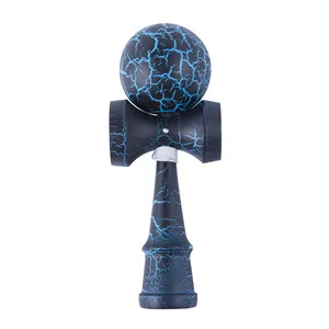 Product 1 Привлекательная Kendama 18,5 см забавная японская традиционная деревянная игрушка Kendamas мяч красочные ПУ краски деревянные игрушки - Цвет: Product 1