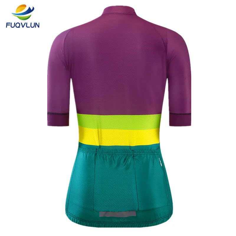 FUQVLUN Велоспорт Джерси 2019 женский велосипед Топ рубашка короткий рукав MTB Одежда
