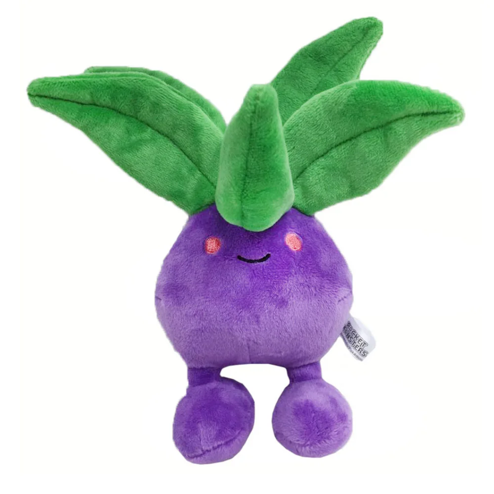 Oddish 19cm Mimikyu Mudkip Mew Meowth Psyduck Poliwag Raichu Rotom Snorlax Totodile Treecko Vlupix Wobbuffet Zygarde Voltorb плюшевые игрушки SYQQ - Цвет: Oddish 19cm