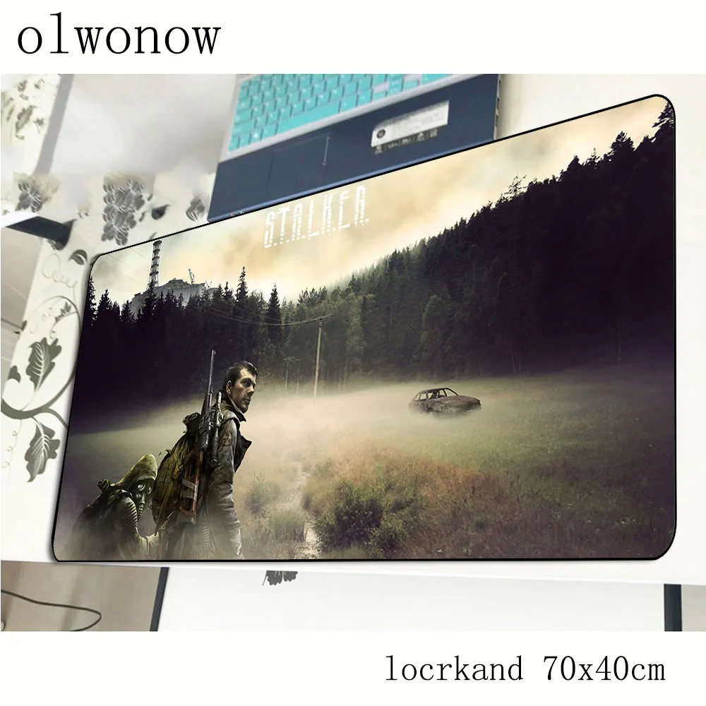Игровой коврик для мыши stalker 700x400x2 мм игровой ноутбука большой лучший продавец