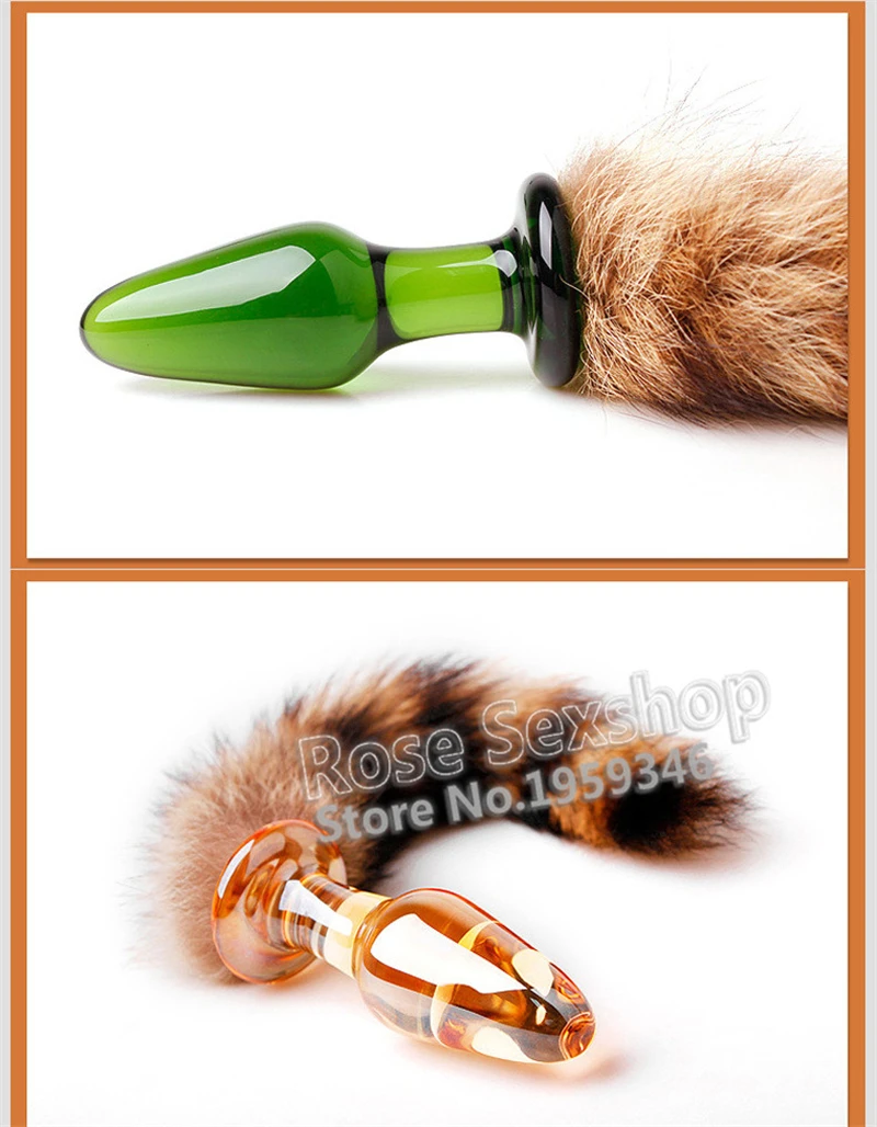 Маленький размер анальные игрушки Новая любовь искусственный Лисий хвост