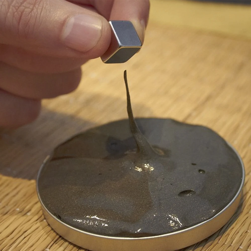 Сильная Магнитная резиновая масса для детей и взрослых забавная Лепка глина