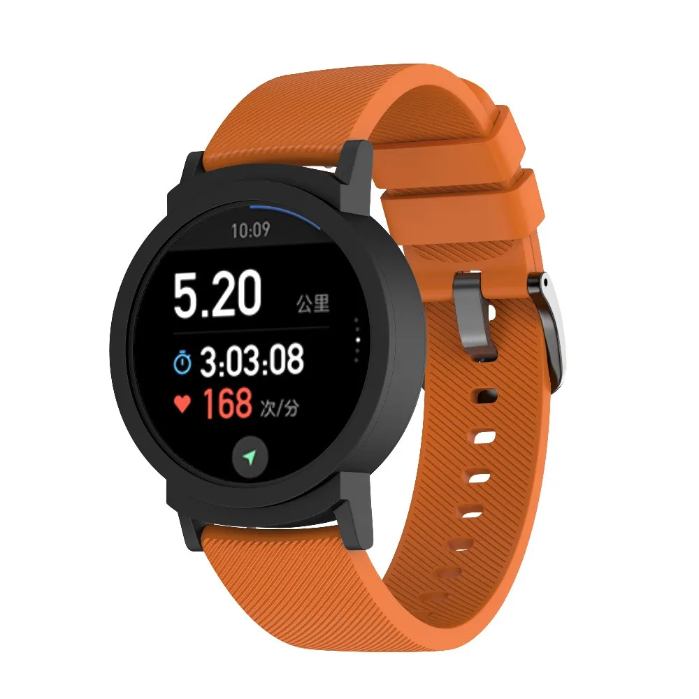 Маленький сменный силиконовый ремешок, браслет для Ticwatch E 20 мм, ремешок для часов, силиконовый ремешок s3