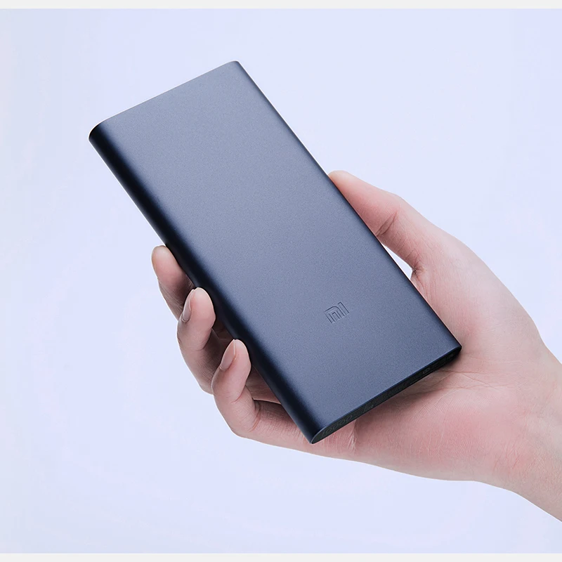 10000 мАч Xiao mi power Bank 2 2i внешний аккумулятор быстрая зарядка с двумя usb портами выход