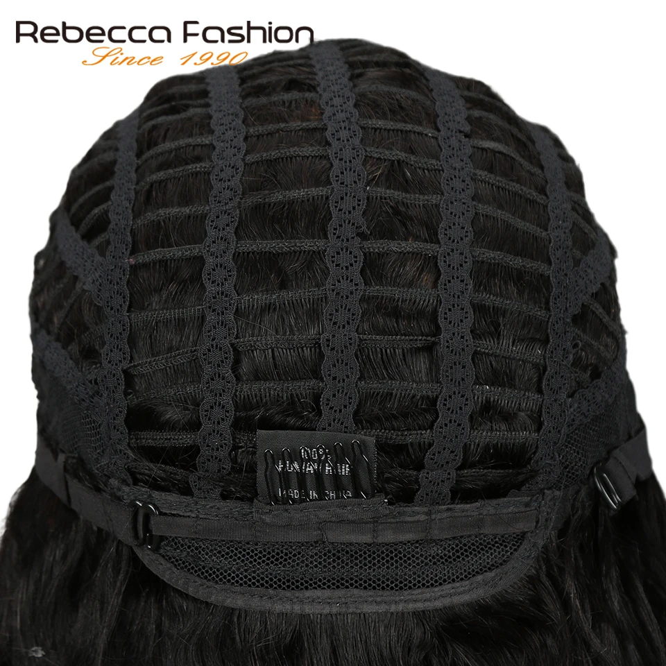 Волосы Rebecca черные волнистые перуанские свободные|Парики на частичной сетке| |