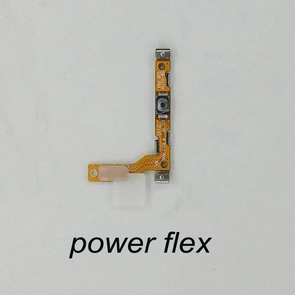 power flex Для samsung Galaxy J7 Pro J730 J730F J730G J730FD корпус телефона Новая кнопка громкости боковой ключ гибкий кабель - Цвет: power flex