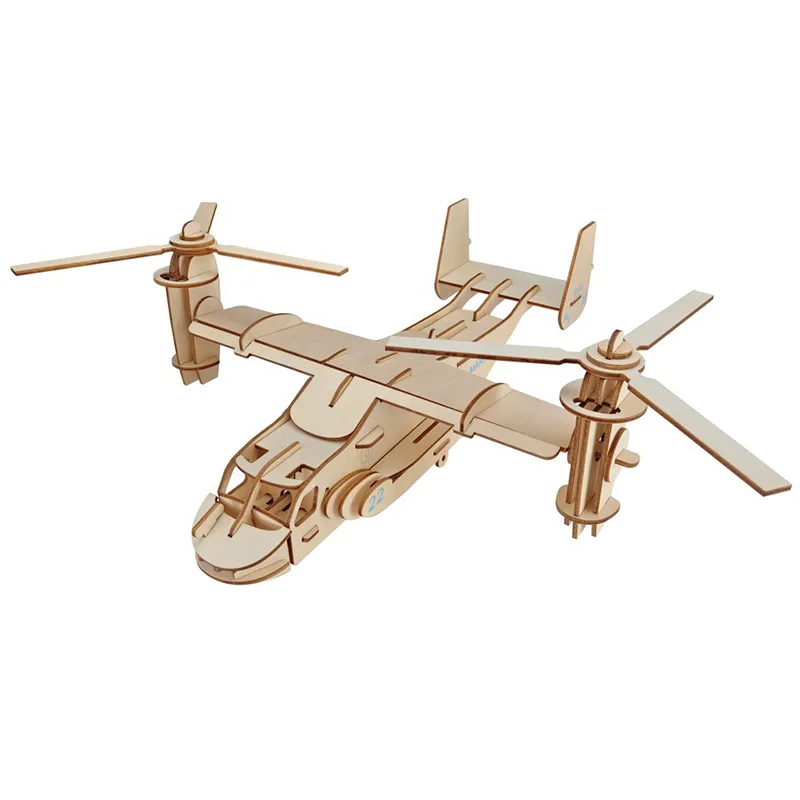 Креативная сборная 3D-головоломка Osprey самолёт деревянная головоломка игрушка для